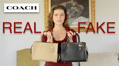 fake coach purse with roses